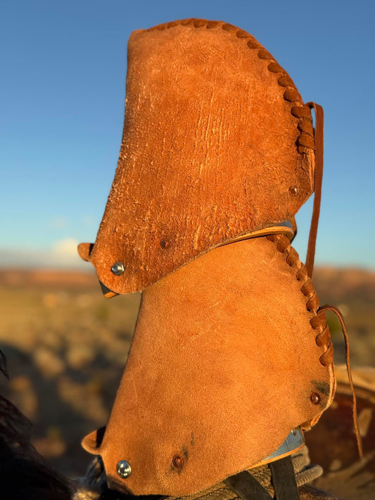 Handmade Leather Tapaderos
